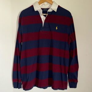 Vintage Polo Ralph Lauren Ruby Stripped Long Sleeve Shirt